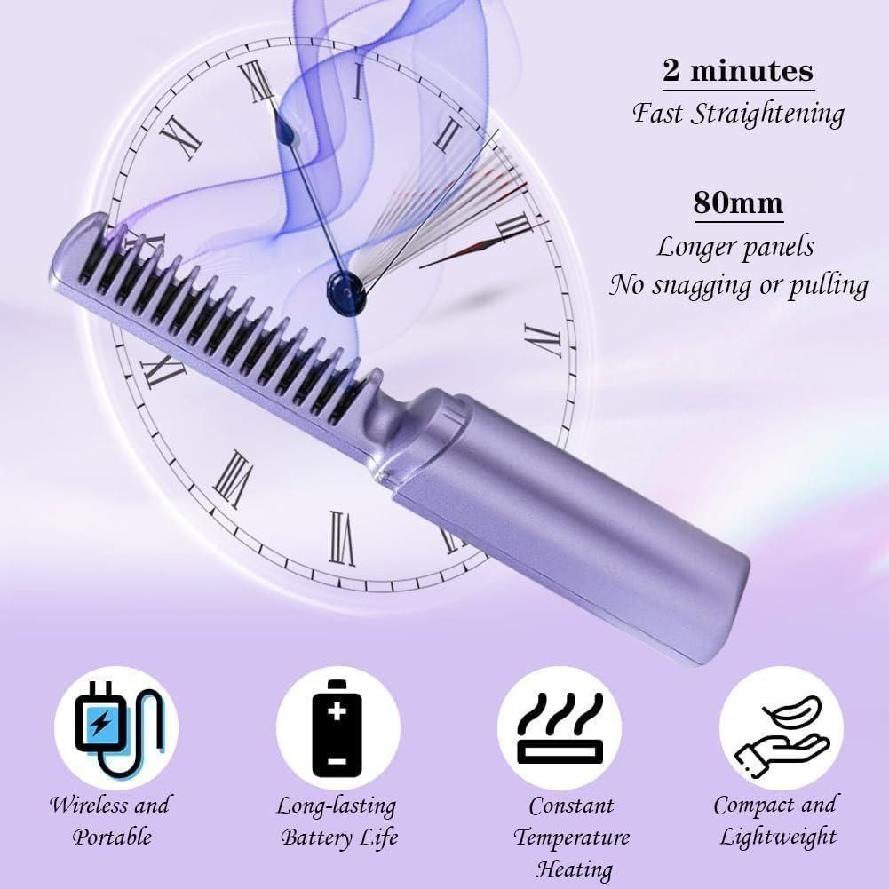Mini Adjustable Hair Straightener