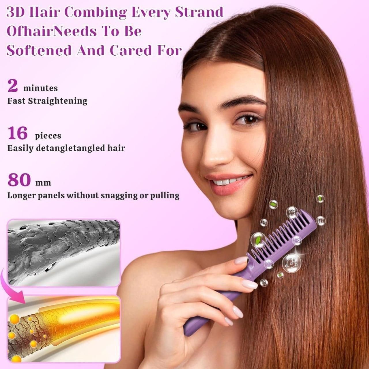 Mini Adjustable Hair Straightener