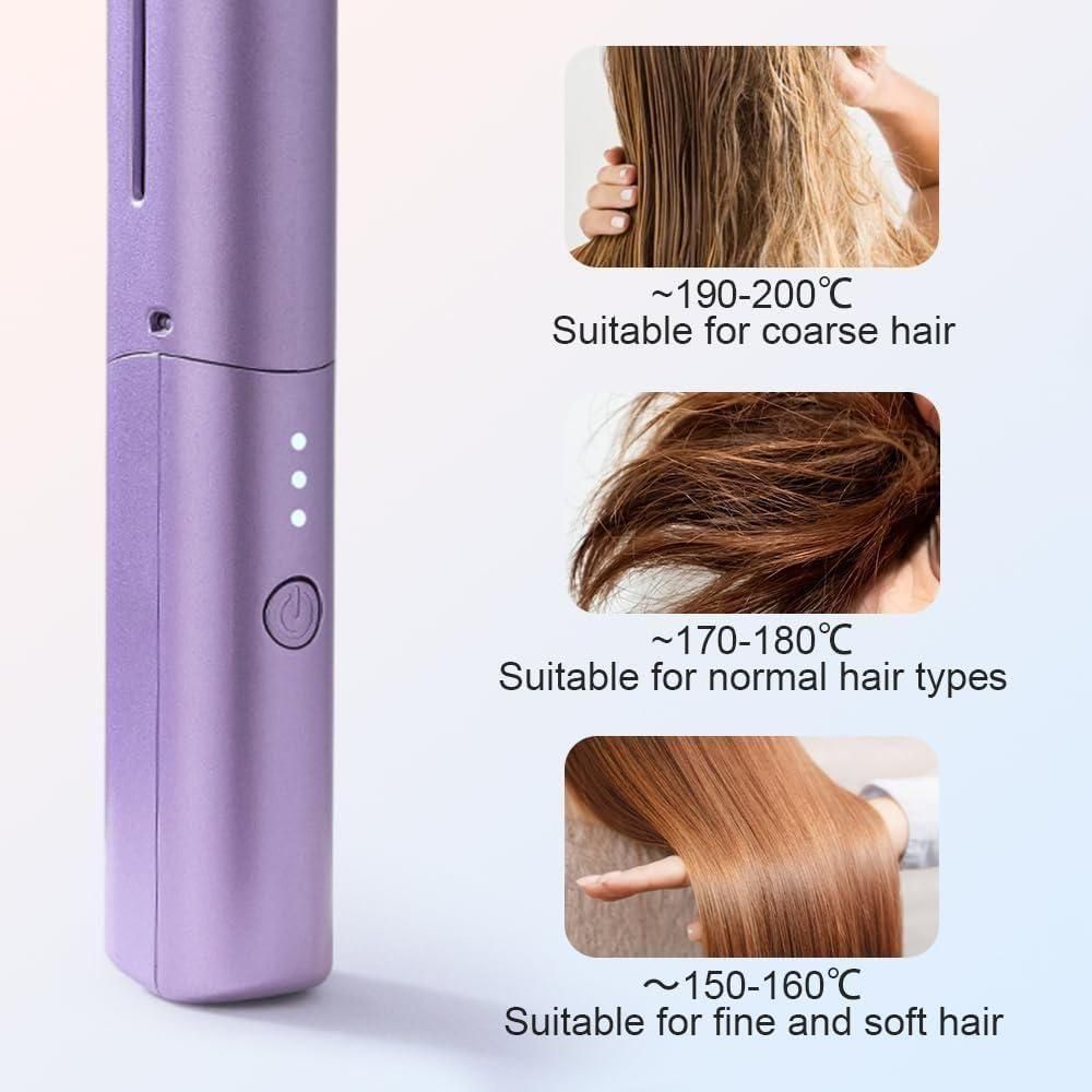 Mini Adjustable Hair Straightener
